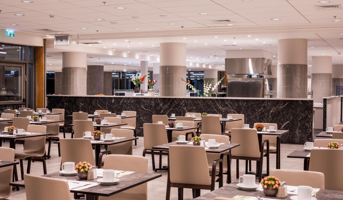 מלון לביא - חדר אוכל